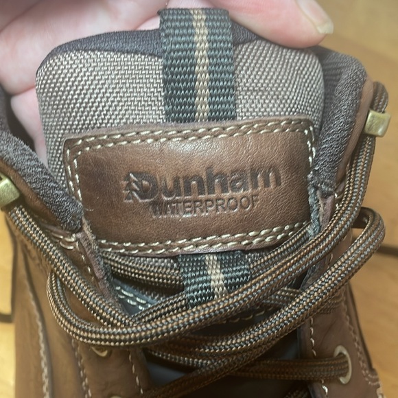 Dunham 8000 waterproof leather mid lace up winter boot men’s size 10 - Picture 10 of 16